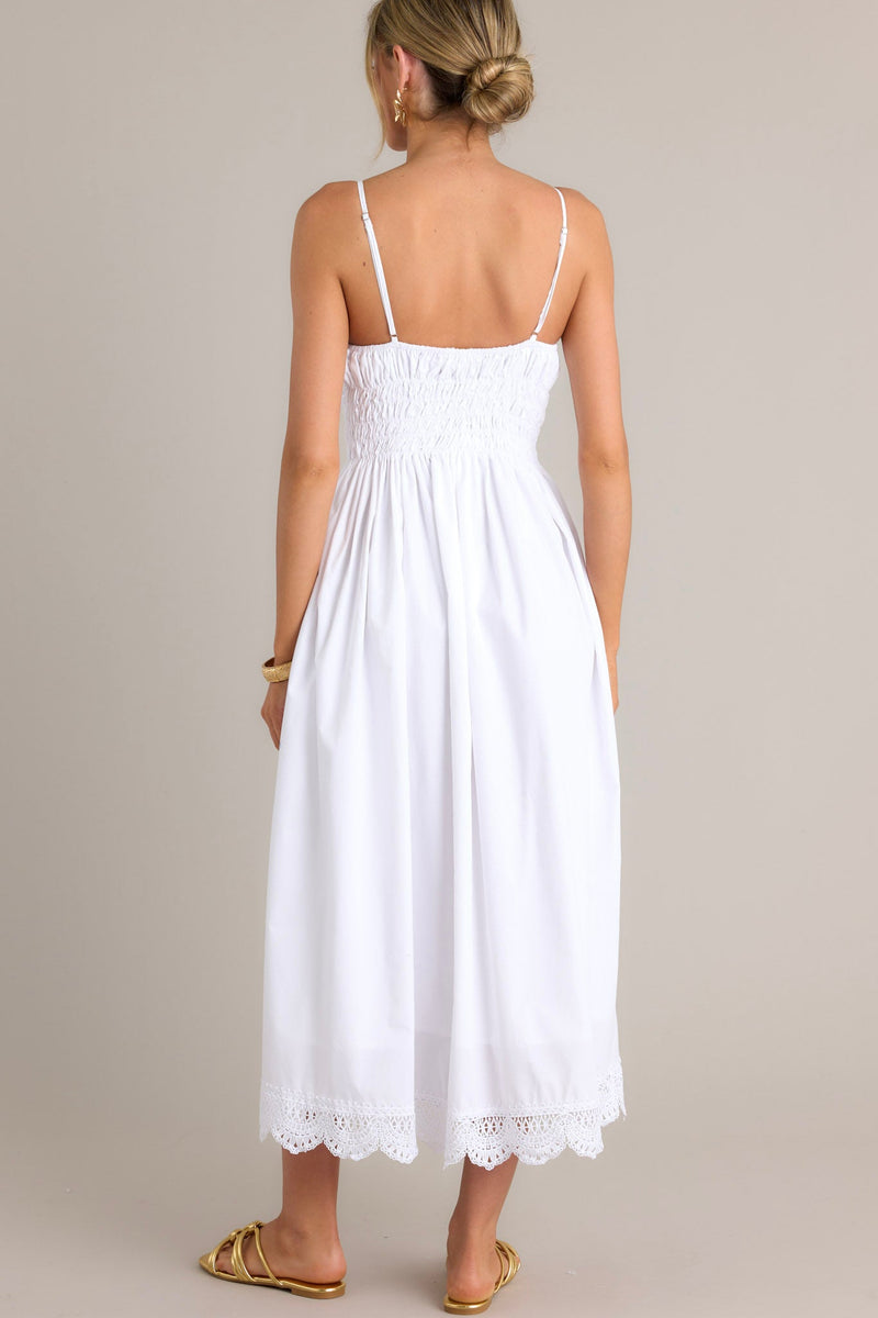 Ethereal Elegance White Maxi Dress