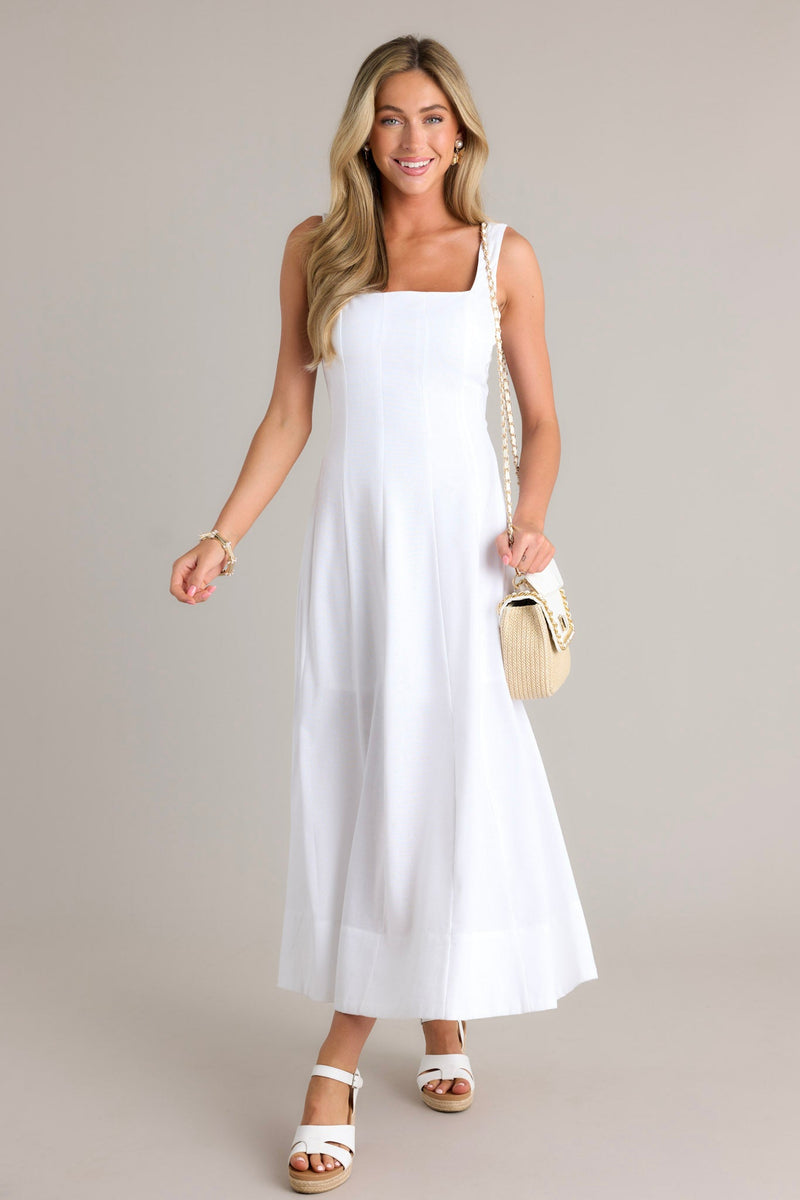 Urban Sophistication White Maxi Dress